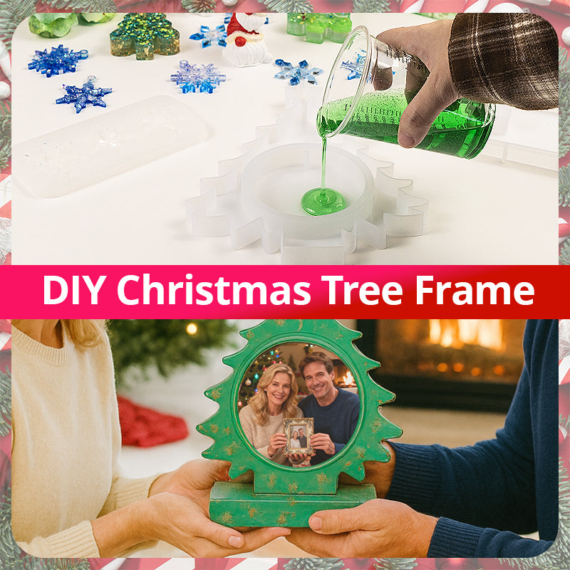Christmas Tree Ornament Resin Mold