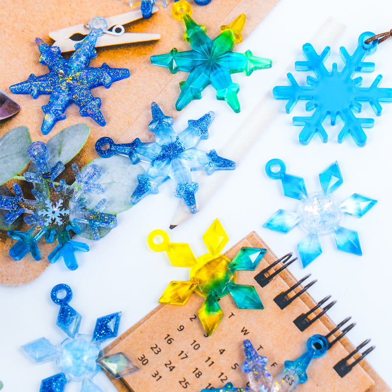Snowflake Pendant Resin Mold