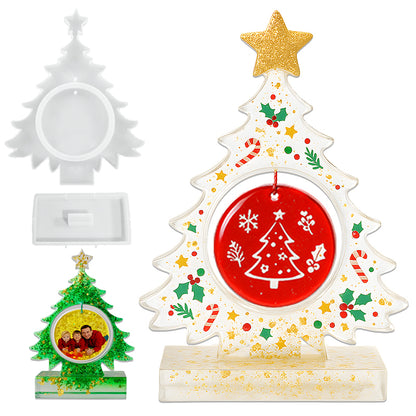 Christmas Tree Ornament Resin Mold